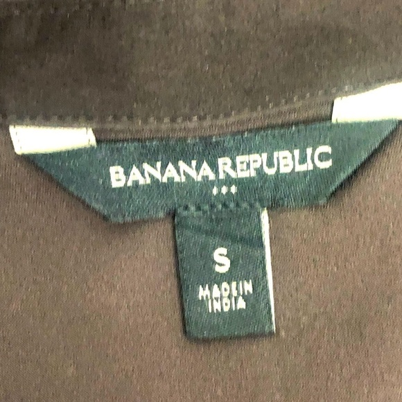 Banana Republic brown sleeveless dolman v neck blouse S - Picture 11 of 11